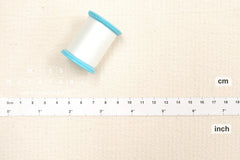 Japanese Fabric Yarn Dyed Shijira Seersucker Small Stripes - cream - 50cm