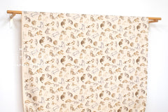 Japanese Fabric Cat Babies - cream - 50cm