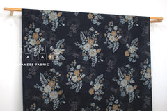 Japanese Fabric Tsujigahana - blue - 50cm