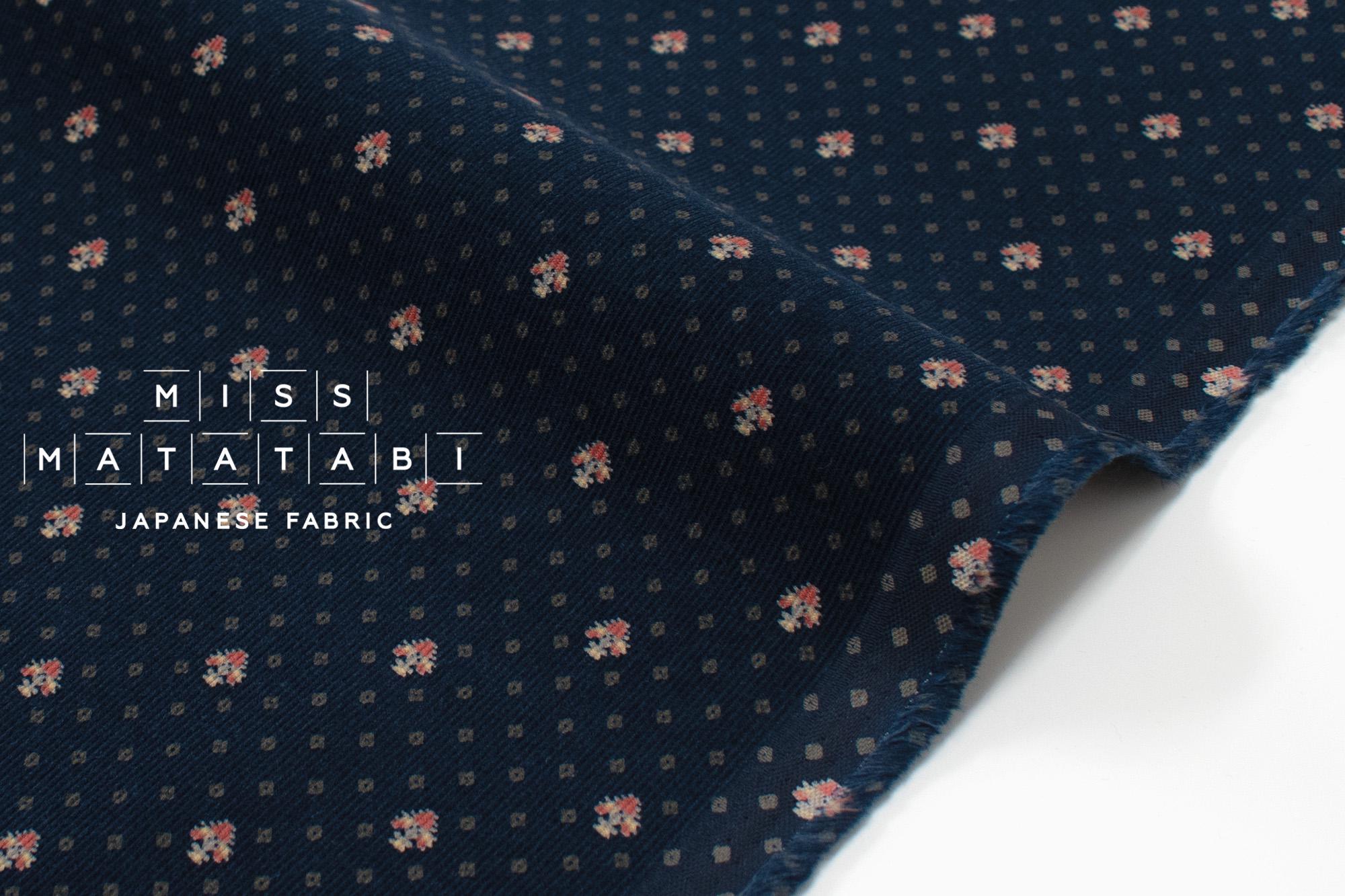 Japanese Fabric Corduroy Grantham - D - 50cm