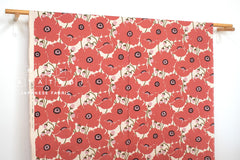 Japanese Fabric Poppies - pink - 50cm