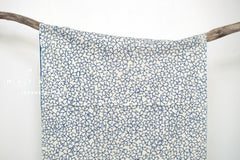 Shokunin Collection Hand-printed Chusen Japanese Tenugui Fabric - Hanaigata Sakura 14 blue - panel