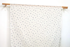 Japanese Fabric Indigo Cherries - blue - 50cm