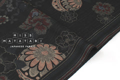 Japanese Fabric Hanatemari - black - 50cm