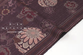Japanese Fabric Hanatemari - purple - 50cm