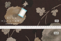 Japanese Fabric Kaede - brown - 50cm