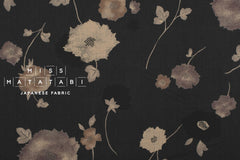 Japanese Fabric Kaede - black - 50cm