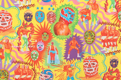Japanese Fabric Lucha Libre - A - 50cm