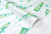 Japanese Fabric Ramune Drink - green - 50cm