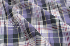 DEADSTOCK Japanese Fabric Madras Check Cotton III - 13 - 50cm