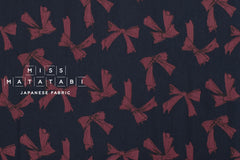 Japanese Fabric Akari - navy blue - 50cm