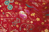 Japanese Fabric Traditional Series - 80 B red - 50cm