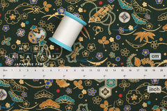 Japanese Fabric Traditional Series - 80 D green - 50cm