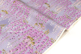 Japanese Fabric Fuji Wisteria Watercolor - wisteria - 50cm