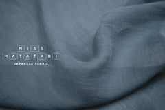 DEADSTOCK Shokunin Collection Azumadaki 18 Linen - storm blue
