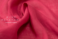 DEADSTOCK Shokunin Collection Azumadaki 18 Linen - crimson