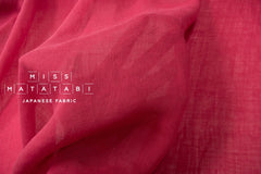 DEADSTOCK Shokunin Collection Azumadaki 18 Linen - crimson