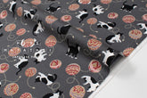 Japanese Fabric Hachiware Tuxedo Cats - 2E - 50cm