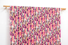 Japanese Fabric Wa Stripes - purple - 50cm