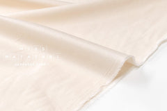 Japanese Fabric Organic Cotton Solids - cream - 50cm