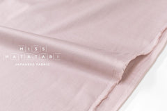 Japanese Fabric Organic Cotton Solids - lilac pink - 50cm