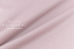 Japanese Fabric Organic Cotton Solids - lilac pink - 50cm