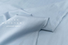 Japanese Fabric Organic Cotton Solids - light blue - 50cm