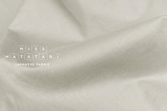 Japanese Fabric Organic Cotton Solids - sage grey - 50cm