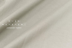 Japanese Fabric Organic Cotton Solids - sage grey - 50cm