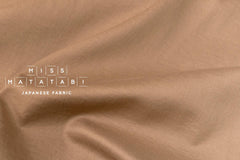 Japanese Fabric Organic Cotton Solids - clay - 50cm