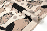 Japanese Fabric Sweet Kitty - A - 50cm