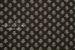 Japanese Fabric Arabella Floral - charcoal - 50cm
