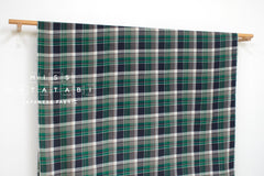 DEADSTOCK Japanese Fabric Madras Check Cotton I - 15 - 50cm