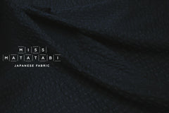 DEADSTOCK Japanese Fabric Solid Ripple - lilac - 50cm