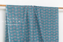 Hand Printed Indian Cotton Voile - E3 - 50cm