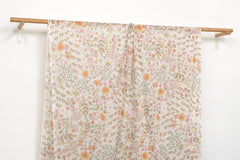 Hand Printed Indian Cotton Voile - D1 - 50cm