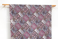 Hand Printed Indian Cotton Voile - F3 - 50cm