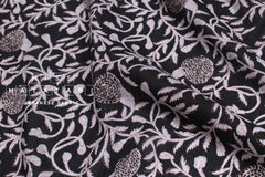 Hand Printed Indian Cotton Voile - H2 - 50cm