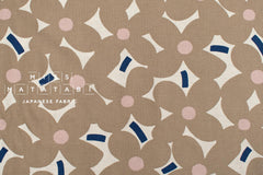 Japanese Fabric Yomogi Flowers - A - 50cm