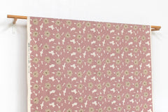 Japanese Fabric Akane Flowers - pink - 50cm