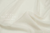 DEADSTOCK Japanese Fabric Shokunin Collection Azumadaki Cotton Silk Blend - ivory - 50cm