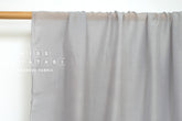 DEADSTOCK Japanese Fabric Shokunin Collection Azumadaki Cotton Silk Blend - light grey - 50cm