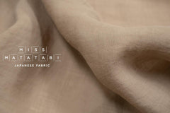 DEADSTOCK Shokunin Collection Azumadaki 18 Linen - mocha