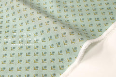 Japanese Fabric Arabella Floral - mint - 50cm