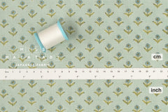 Japanese Fabric Arabella Floral - mint - 50cm