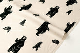 Japanese Fabric The Best Bears - cream - 50cm