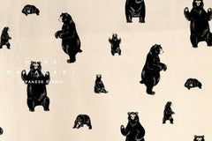 Japanese Fabric The Best Bears - cream - 50cm