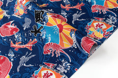 Japanese Fabric Tairyo Flag - 50cm