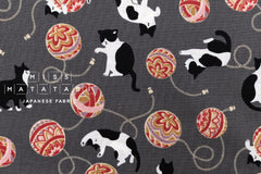 Japanese Fabric Hachiware Tuxedo Cats - 2E - 50cm