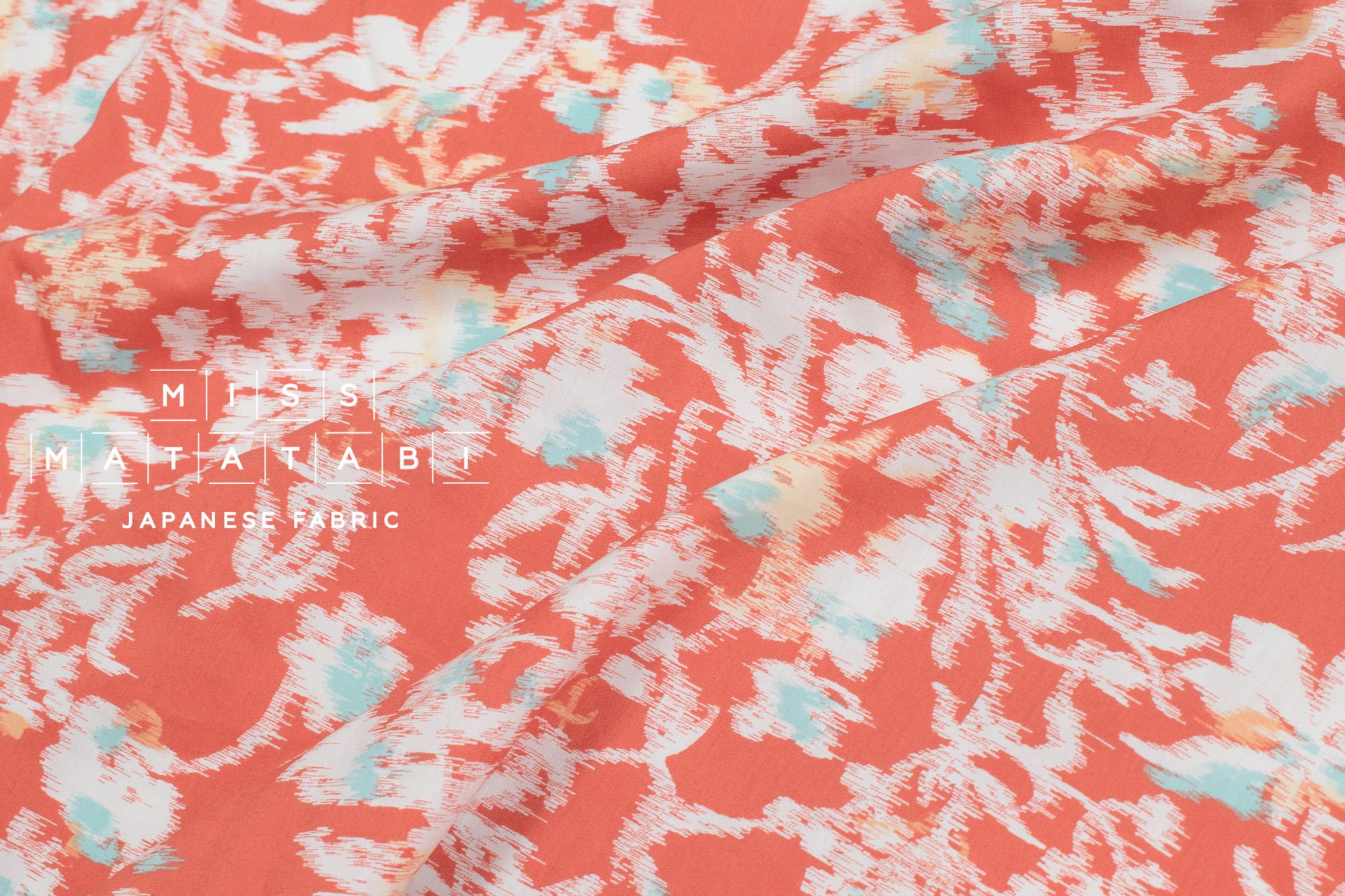 DEADSTOCK Japanese Fabric Kasuri Style - C - 50cm